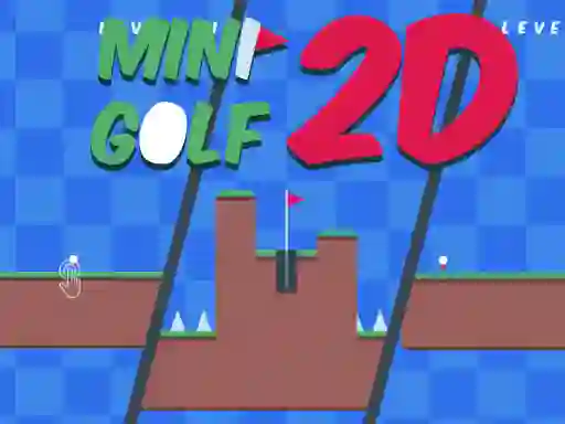 Spel Mini Golf 2d aanlyn