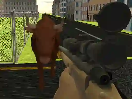 Spel Angry Bull Shooter aanlyn