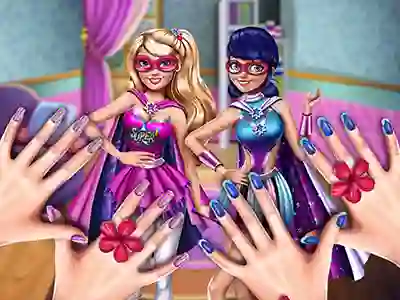 Spel Princess Superheroes: Beauty Salon aanlyn