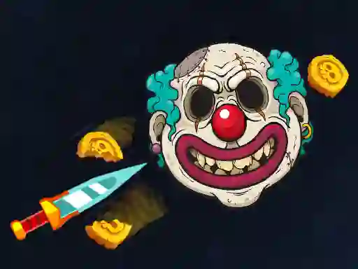 Spel Knife Hit Horror aanlyn