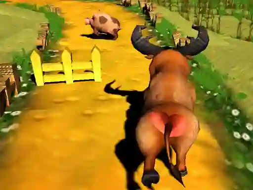 Spel Escaped Bull aanlyn