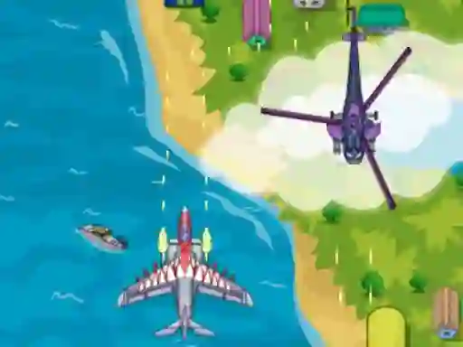Spel Air Combat aanlyn
