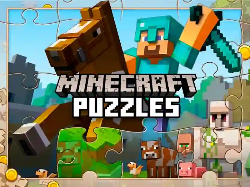 Spel Minecraft Puzzles aanlyn