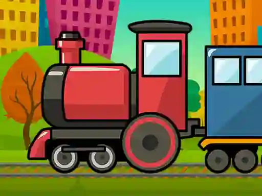 Spel Train Jigsaw aanlyn