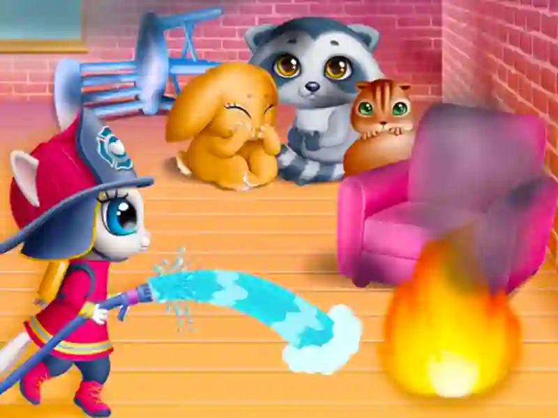 Spel Kitty City Heroes aanlyn