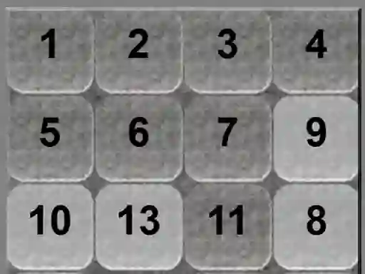 Spel Classic Sliding Numbers aanlyn