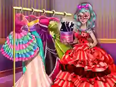 Spel Dove Carnival Dolly Dress Up aanlyn