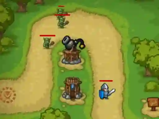 Spel Tower Defence 2d aanlyn