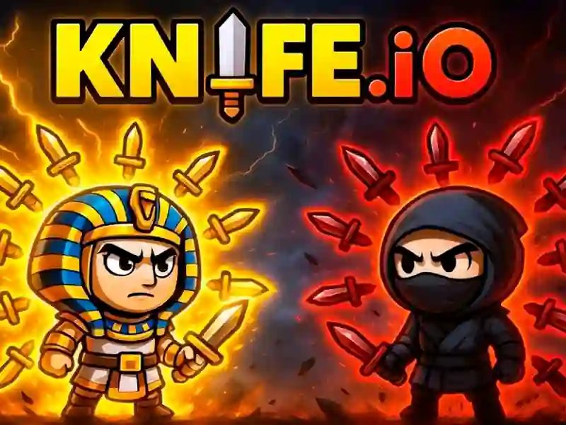 Spel Knife.io aanlyn