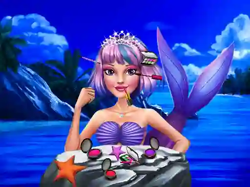 Spel Mermaid Princess New Makeup aanlyn
