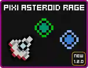 Spel Pixi Asteroid Rage aanlyn