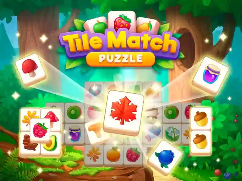 Spel Tile Match Puzzle aanlyn
