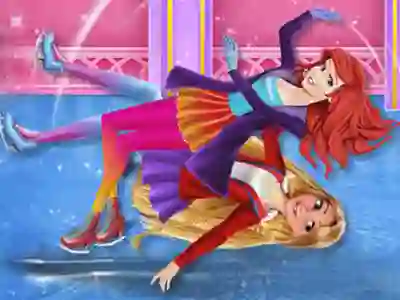 Spel Winter Ice Skating aanlyn
