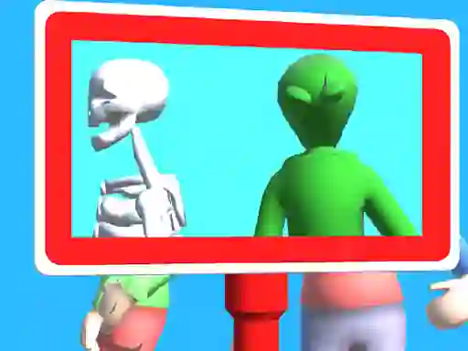 Spel Find Alien 3d aanlyn