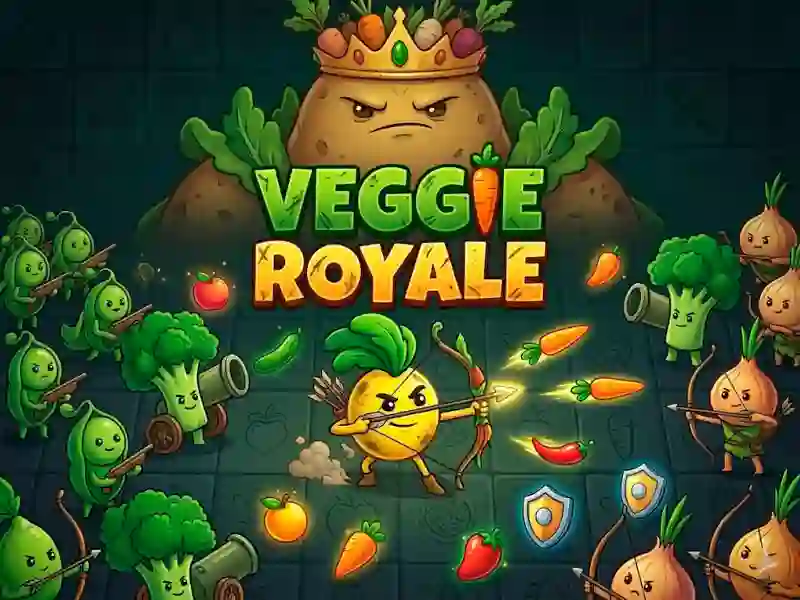 Spel Veggie Royale aanlyn