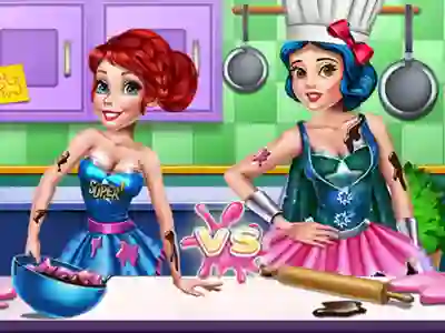 Spel Cooking Battle aanlyn