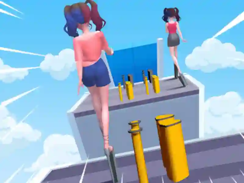 Spel High Heels Collect Run aanlyn