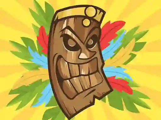 Spel Scary Tiki Mask Memory aanlyn
