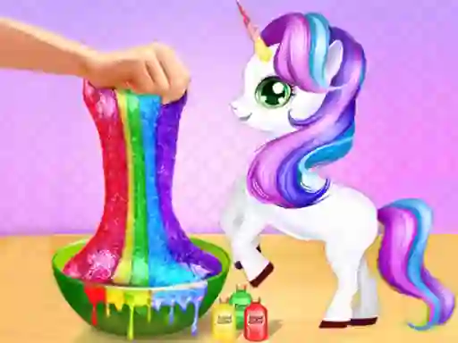 Spel Unicorn Slime Maker aanlyn