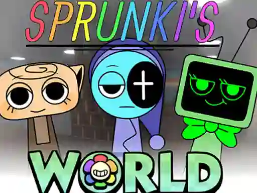 Spel Sprunkis WORLD All MOD aanlyn