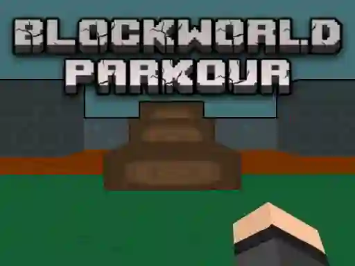 Spel BlockWorld Parkour aanlyn
