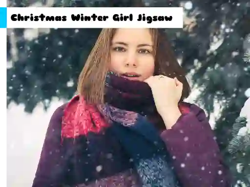 Spel Christmas Winter Girl Jigsaw aanlyn