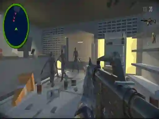 Spel Private Zombie Wave aanlyn