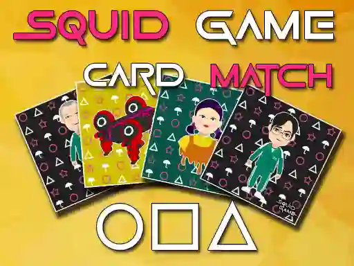 Spel Squid Game Memory Card Match aanlyn