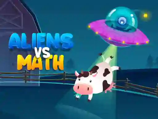 Spel Aliens Vs Math aanlyn