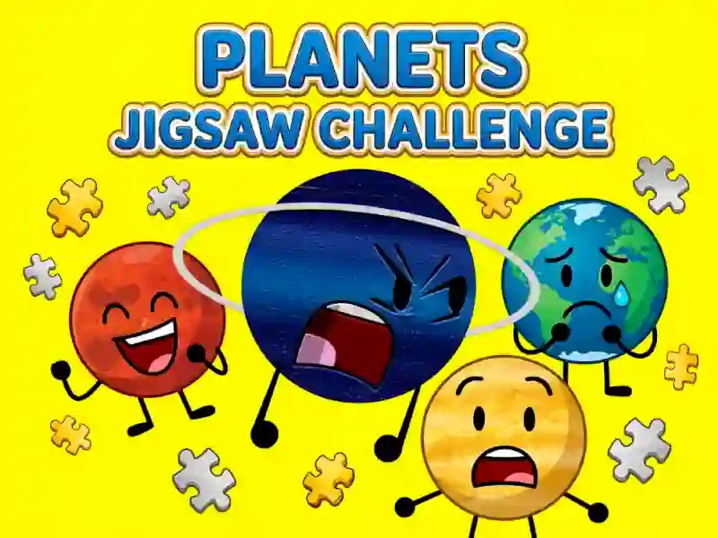 Spel Planets Jigsaw Challenge aanlyn