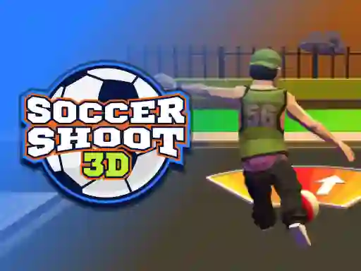 Spel Soccer Shoot 3D aanlyn