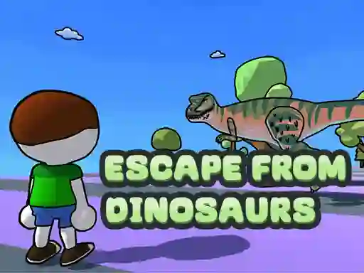 Spel Escape From Dinosaurs aanlyn
