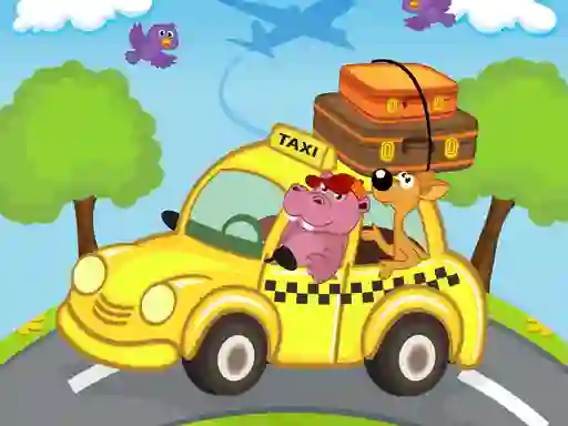 Spel Animal Cars Match 3 aanlyn
