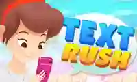 Spel Text Rush aanlyn
