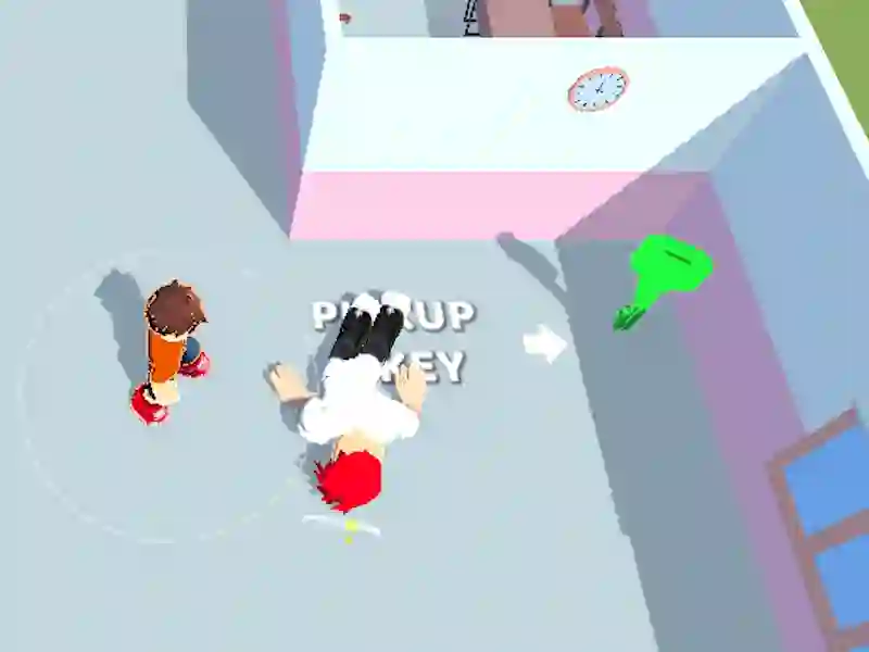 Spel Escape from School 3D aanlyn