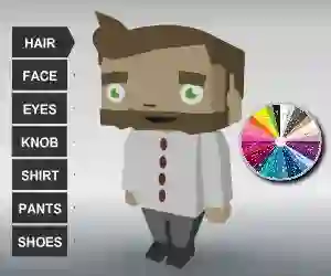 Spel Coloring Bloxy Boy aanlyn