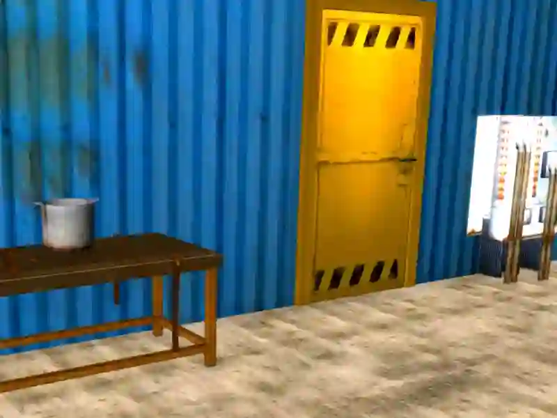Spel Blue Warehouse Escape aanlyn