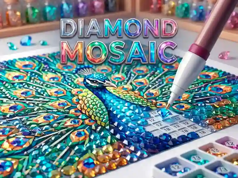 Spel Diamond Mosaic aanlyn