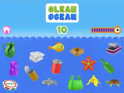 Spel Clean Ocean aanlyn