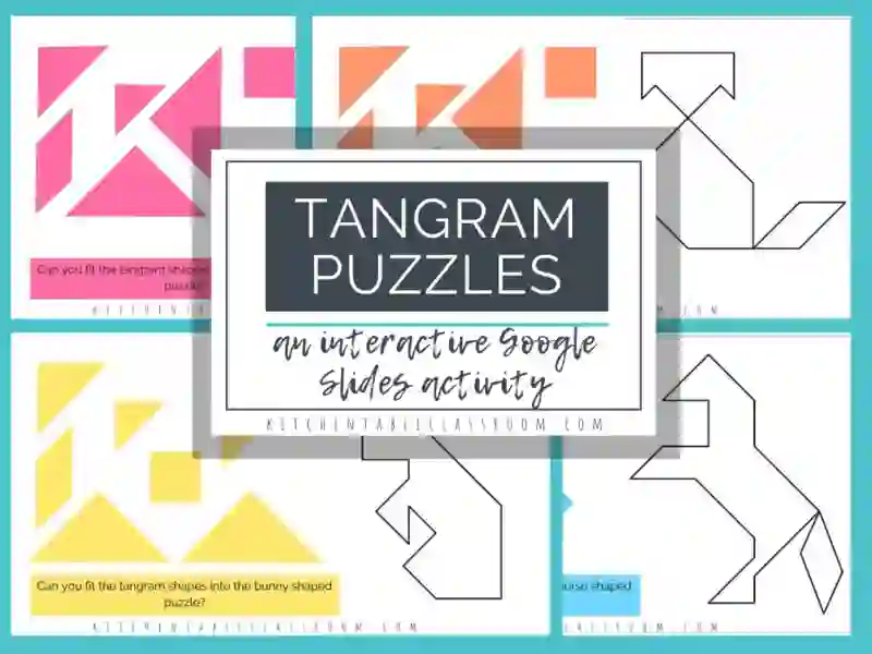 Spel Tangrams aanlyn