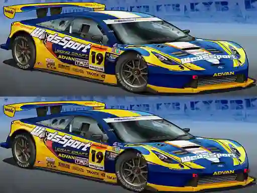 Spel Spot Differences: Race Car aanlyn