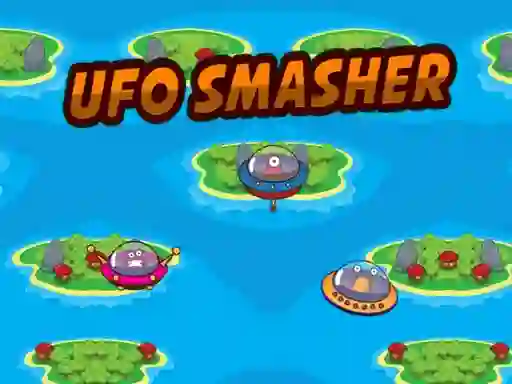 Spel UFO Smasher aanlyn