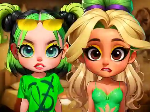 Spel Celebrity Face Dance aanlyn
