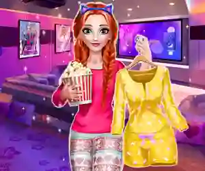 Spel Annie Movie Night aanlyn