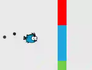 Spel Flappy Color Birds aanlyn