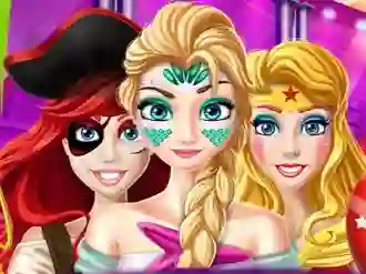 Spel Halloween Princess Party aanlyn