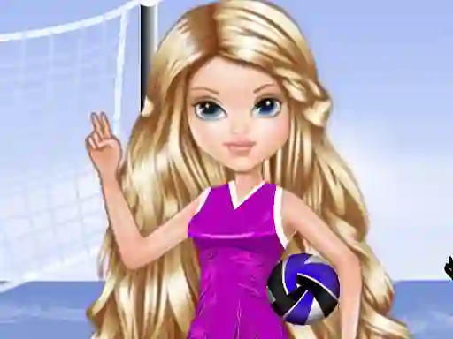 Spel Barbie Volleyball Dress aanlyn