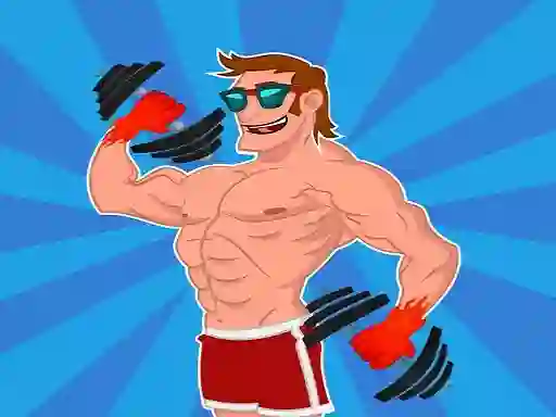 Spel Muscle race games body run 3d aanlyn