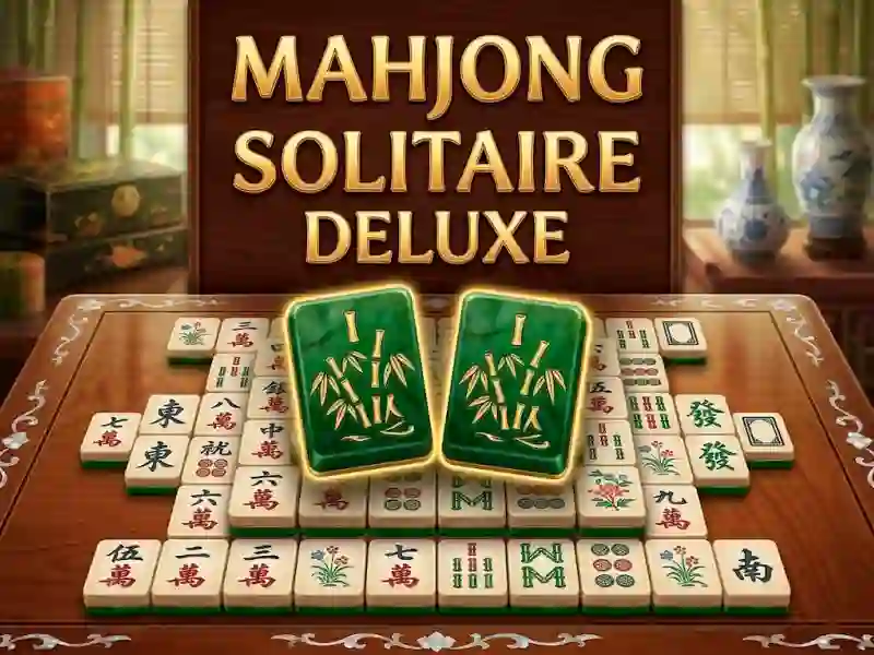 Spel Mahjong Solitaire Deluxe aanlyn