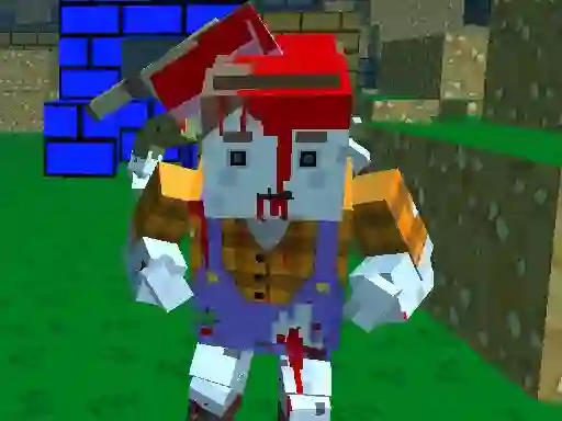 Spel Combat 3D Pixel Strike Multiplayer aanlyn